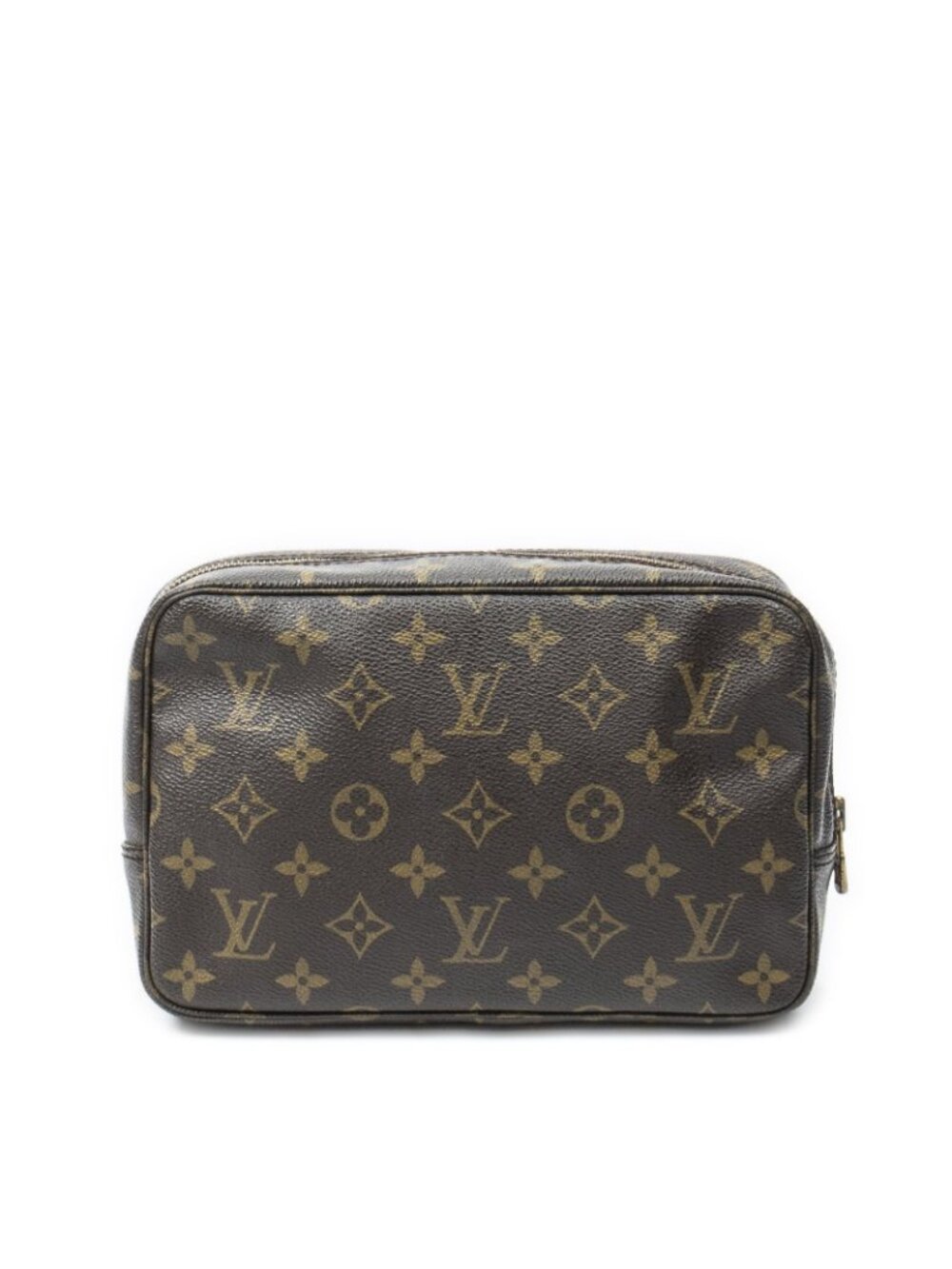 ★SOLD★ Louis Vuitton Toiletries Pouch Brown Monogram Canvas - Picture 5 of 10